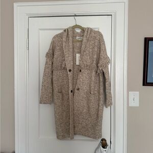 Heartloom Cozy Beige Women's Sweater Cardigan